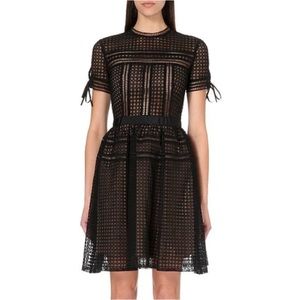 Self Portrait Black Aurelia Dress 4